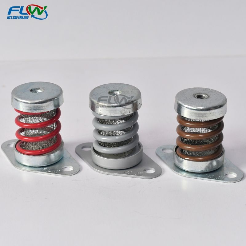 Low noise air conditioning box shock absorber