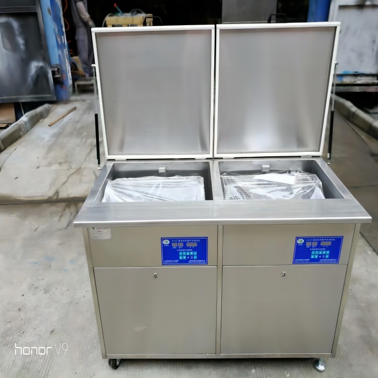 New product Two-tank rotary cleaning and drying ultrasonic cleaning machine SCQ-series