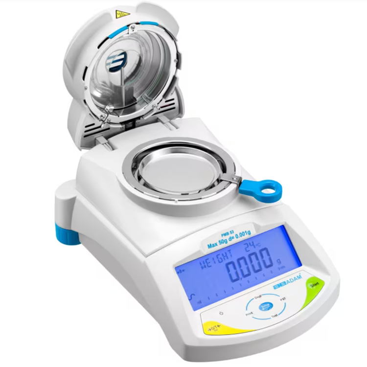 Rapid moisture meter 50g thousandth 1mg solid content moisture meter