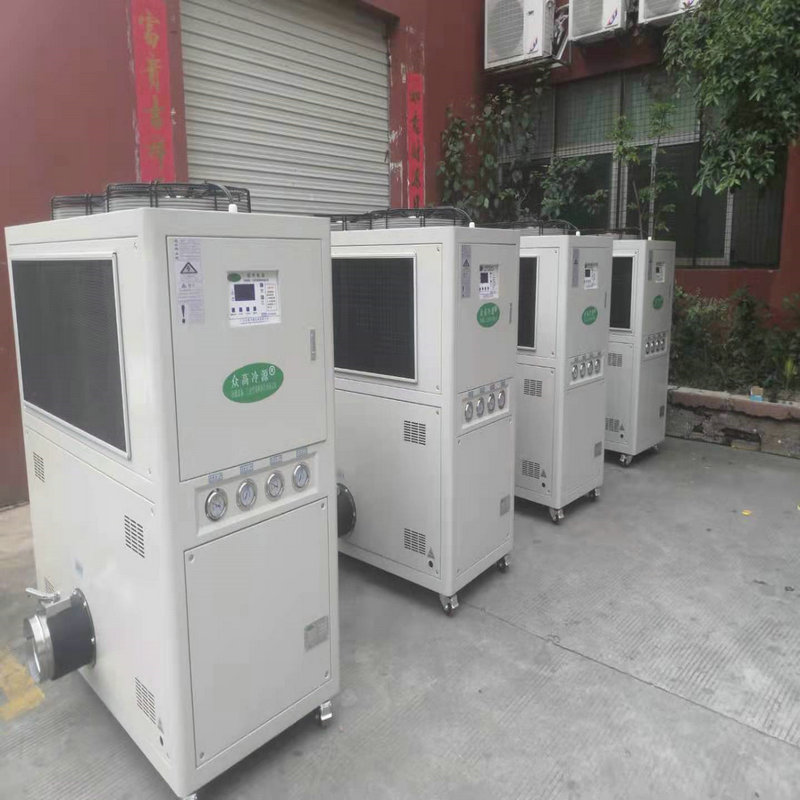 Fresh air conditioner duct machine