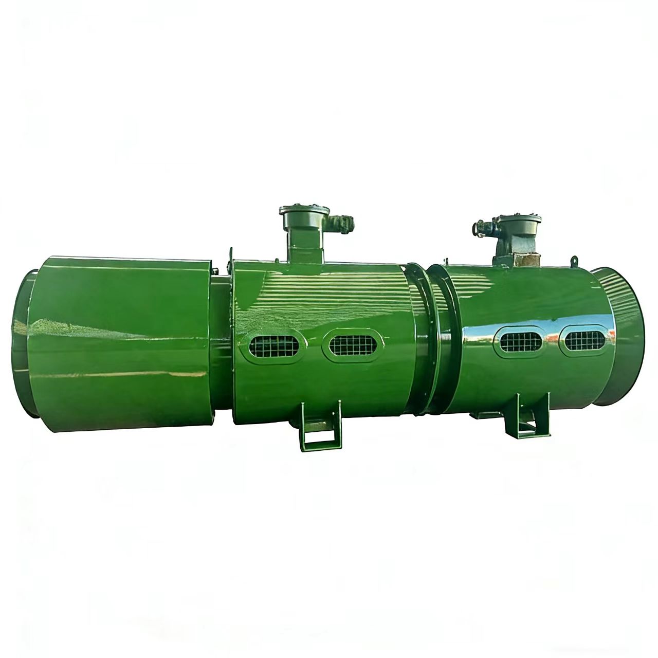 Mining explosion-proof extraction type counter-rotating axial flow local fan