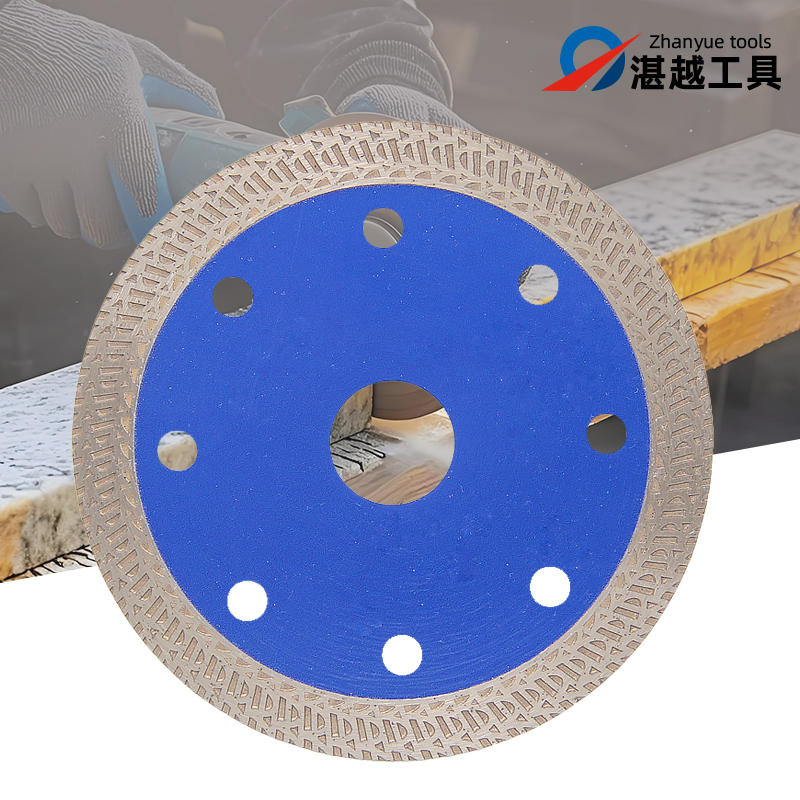 Blue K-wave ceramic cutting pieces